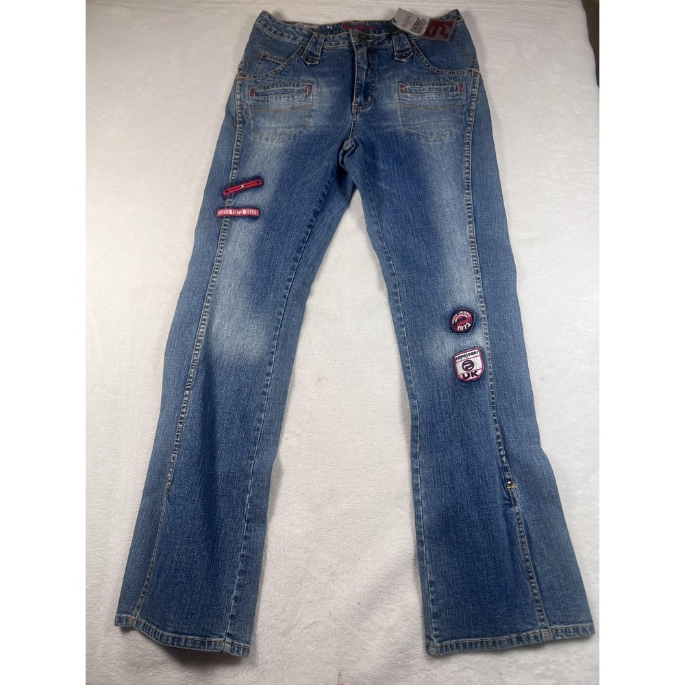 Y2K Pepe Jeans Carly Jeans Womens 31 Blue Medium Wash Low Rise Straight